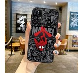 Avengers Alliance Spider Man Phone Case For Redmi Note 12 11 10 9 8 Pro Plus Pro S T 5G Matte Frosted Translucent Cover