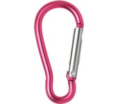 5/10/50/100pcs Aluminum Carabiner Key Chain Clip Outdoor Camping Keyring Snap Hook Water Bottle Buckle Kit Climbing Accessories