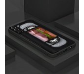 Black Case for Samsung Galaxy S23 S21 Ultra 5G S20 FE S10 S22 Plus Note 20 10 Lite Phone Soft Cover Horror Movie Video