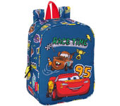 Mochila Guarderia Adaptable a Carro Cars "Racing" 22X27X10Cm (Safta 612511232)