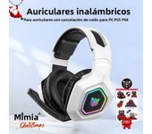 ONIKUMA B100 Wireless Gaming Headset 2.4Ghz Wireless Earphones With Mic Low Latency Tri-mode Headset for PC PS5 Gamer