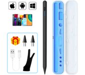 Universal Stylus For Android Apple Windows Ipad Phablet Stylus With Pencil Case Apple Pencil No Bluetooth-Enabled Ipad Accessory