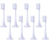 6/8PCS For XIAOMI MIJIA T300/500 Replacement Brush Heads Sonic Electric Toothbrush Vacuum DuPont Soft Bristle Suitable Nozzles