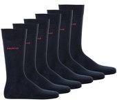 HUGO Calcetines para hombre, paquete de 6 - RS Uni CC, calcetines cortos, de altura media, con logotipo, uni 2P RS UNI CC