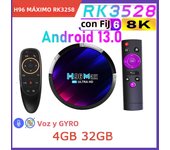 H96 MAX RK3528 Android 13.0 Rochip Quad Core Wifi6 8K HDR Dual Wifi 2.4G 5G BT5.0 100M LAN 2GB 4GB 16GB 32GB 64GB Smart TV Box