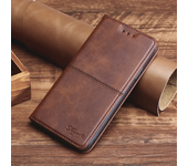 Logo embossed Retro Card Cover for Samsung Galaxy M62 M52 M32 M12 M51 M31S M32 M31 Prime M22 M21 M21S Magnetic Book Style Case