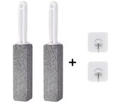 6PCS Pumice Stone Toilet Cleaning Stick Seat Limescale Rust Stain Dirt Removal Brush Bathroom Tile Sink Household Washing Tools