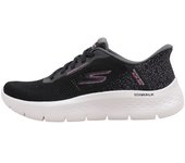 Skechers GO WALK FLEX Deportivas Planas Mujer Negro