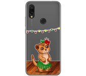 Tumundosmartphone Funda Gel Transparente para Xiaomi Redmi 7 diseño Suricata Dibujos