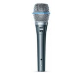 Shure BETA 87A Negro Micrófono de estudio