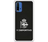 Funda original compatible con Xiaomi Redmi 9T/Pocophone M3 - RC Deportivo Escudo Monocromo
