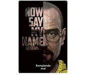 Vintage Breaking Bad Metal Tin Sign  Movie Poster Decor for Bar TV Room Wall Decor  Retro Plaque Wall Plate