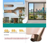 Protect the privacy of insulated glass film home windows balconies sunscreens one-way mirrors window film stickers