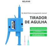 RELIFE RL-062A 062B 062C Manual Glue Needle Flux Pusher for 10CC/30-60CC/3-5CC Solder Paste Oil Solder Paste Injection Push Tool
