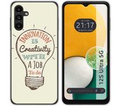 Funda Silicona para Samsung Galaxy A13 5G diseño Creativity Dibujos