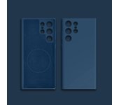For Samsung Galaxy S24 S24U For Magsafe Liquid Silicone Case S23 S22 Ultra S21Fe Magnetic Protector Full Cover Wireless Charging