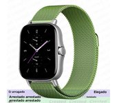 20mm/22mm Milanese band For Amazfit GTS/4/2/2e/3/GTS2 Mini/GTR 47mm/GTR2/4/3/Pro stratos Metal Watch Bracelet Amazfit bip strap