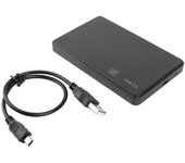 Carcasa para disco duro externo USB 3.0 de 2,5" para SATA I II III de 7 y 9,5 mm de 2,5", HDD, SSD de hasta 3 TB