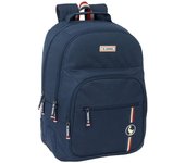 SAFTA  MOCHILA DOBLE CANTONERAS 42CM ADAPT CARRO EL GANSO ECLIPSE EL GANSO ECLIPSE 15x32x42 Cms.