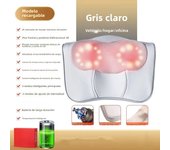 Airbag Traction Neck Massage Pillow Cervical Waist Back Shoulder Shiatsu Kneaded Multifunctional Hot Compress Relaxation Gift