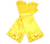 Children Princess Long Gloves Girl Birthday Party Wedding Elsa Anna Accessories Cinderella Belle Sofia 11 Colors Long Finger Set
