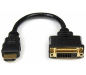 Adaptador HDMI Startech HDDVIMF8IN           Negro