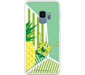Funda original compatible con Samsung Galaxy S9 - Bob Esponja Franjas Verdes