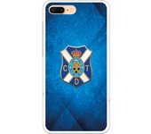 Funda original compatible con iPhone 7 Plus - Club Deportivo Tenerife Escudo retro - TPU MATE