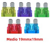 10PCS/lot Fuses Mini Small Medium Car Fuse 2A 3A 5A 7.5A 10A 15A 20A 25A 30A 35A 40A Amp Clip Fuse Set for Car Truck