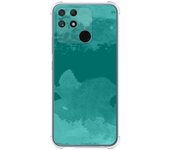 Funda Silicona Antigolpes para Realme Narzo 50A diseño Acuarela 06 Dibujos