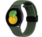 20mm/22mm Watch Strap For Samsung Galaxy watch 4 classic 5 pro 3 active 2 S3 Magnetic braided bracelet correa Huawei watch GT2 3