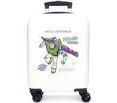 Disney Maleta De Cabina ABS Rígida Friends To Infinity And Beyond Blanco