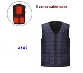 11 Area Heating Vest Men/Women Casual V-neck USB Heated Vest Smart Control Temperature Heating Jacket Cotton Coat Winter Hunting