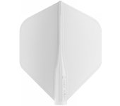 Plumas Flights 8 Flights Standard White Set 3 Unit.  400005Dardos,Plumas,Plumas 8 Flights