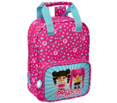 Mochila Infantil Con Asas Adaptable A Carro Pinypon 20X28X8Cm (Safta 612397765)