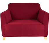 FARFALLAROSSA® | Poligino Funda para sofá con reposabrazos, Extensible, Impermeable | Protector Sofá-Acolchado Sofá-Fácil de Limpiar y Transpirable