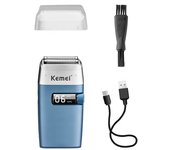 Kemei Electric Barber Foil Shaver Multifunctional Beard Hair Razor Reciprocating Men Bald Head Shaving Machine KM-2026 2028 TX1