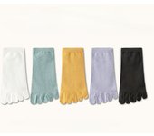 5 Pairs Women Five Finger Socks Toe Socks with Separate Fingers High Quality Cotton Women  Ankle Socks Yoga Sports