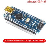 Mini / Type-C / Micro USB Nano 3.0 With the bootloader compatible Nano controller for arduino CH340 USB driver 16Mhz ATMEGA328P