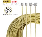 HEPPE Bike Shifter Brake Cables MTB Road Bike Front Rear Derailleur Shift Cable Brake Cable Grinding Stainless Steel Cable Set