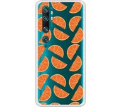 Funda compatible con Xiaomi Mi Note 10 - CC9 Pro - Patron naranjas