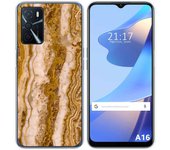 Funda Silicona para Oppo A16 / A16s diseño Mármol 10 Dibujos