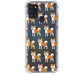Funda Silicona Antigolpes para Samsung Galaxy A21s diseño Perros 08 Dibujos