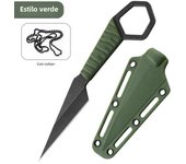 High Quality Corrosion-Resistant Neck Knife Mini Halter Knife Edck Sheath Portable Tactical Outdoor Knife Amazon New