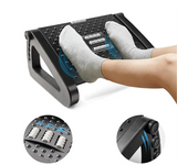 BEISHI Under Desk Foot Rest Ergonomic Office Footrest Portable Foot Stool With Massage Rollers  Desk Leg Rest for Home Office