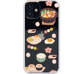 Funda original compatible con iPhone 12 Mini - Patron comida asiatica