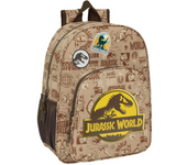 Mochila Adaptable a Carro Jurassic World 33X42X14Cm (Safta 612463180)