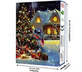 Stitch Advent Calendar Box Lilo Stitch Blind Box 24 Day Model Anime Figure Countdown Calendar Ornament Child GK Christmas Gifts