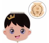 Disok Cajita de Madera para Dientes - Colores Vibrantes
