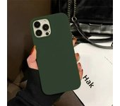 Liquid Silicone logo Case For iPhone 16 15 13 12 11 14 Pro Max Plus Original Soft Cover Coque for iPhone 12 Mini 7 8 plus  Cases